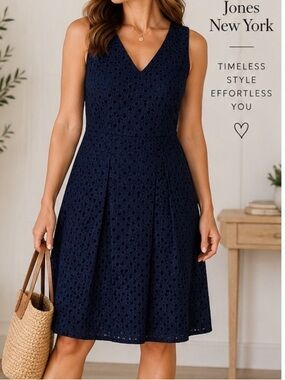Jones NY‎ Dress Navy